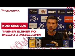 Read more about the article PO DOBREJ PIERWSZEJ POŁOWIE SAMI SOBIE ZASZKODZILIŚMY | Konferencja prasowa po meczu z Jagiellonią