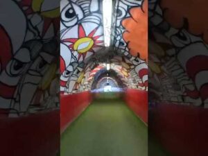 Read more about the article Legendarny tunel na belgradzkiej Marakanie 👀😮‍💨 #lechpoznań #football #kolejorz #shorts
