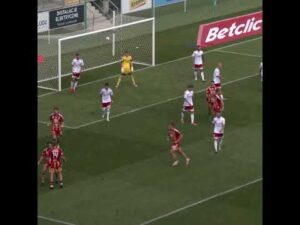 Read more about the article Gol Konrada Gutowskiego z meczu z ŁKS-em II