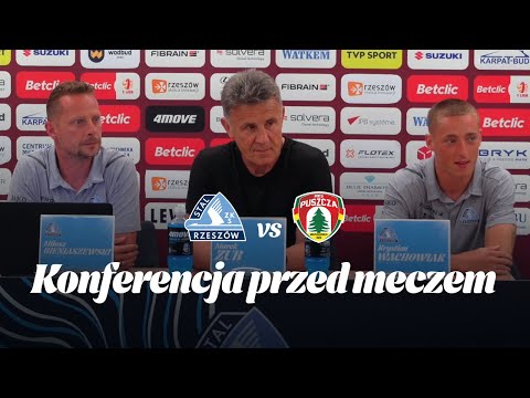 You are currently viewing KONFERENCJA PRZEDMECZOWA | Stal Rzeszów – Puszcza Niepołomice (5. kolejka Betclic 1 Ligi,14.08.2025)