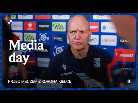 You are currently viewing MEDIA DAY | Trener Niels Frederiksen przed meczem z Koroną Kielce