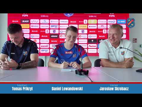 You are currently viewing Odpowiedzi na pytania kibiców przed meczem ze Śląskiem Wrocław- Jarosław Skrobacz oraz Tomas Prikryl