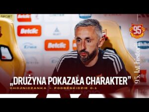 Read more about the article Chojniczanka – Podbeskidzie Bielsko-Biała 0:1 (konferencja | 15.08.2025)