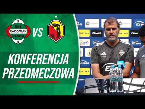 Read more about the article Konferencja prasowa przed meczem z Jagiellonią [RADOMIAK.TV]