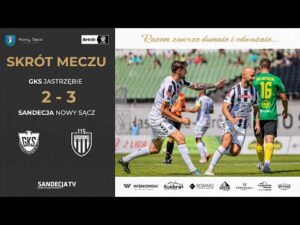 Read more about the article GKS Jastrzębie – Sandecja Nowy Sącz 2:3 (2:2), skrót meczu | 15.08.2025