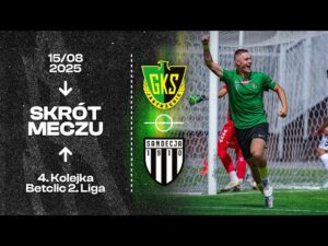 Read more about the article [GKS TV] Skrót meczu GKS Jastrzębie – Sandecja Nowy Sącz