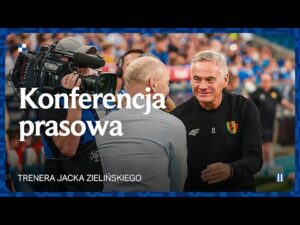 Read more about the article KONFERENCJA PRASOWA | Trener Jacek Zieliński po meczu z Lechem Poznań