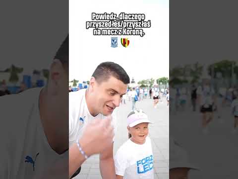 Read more about the article Każdy powód, by pojawić się na stadionie jest dobry ✌🏻 #lechpoznań #football #shorts