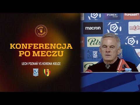 You are currently viewing Konferencja po meczu Lech Poznań – Korona Kielce 1:1 (16.08.2025 r.)