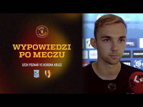 Read more about the article Xavier Dziekoński i Martin Remacle po meczu Lech Poznań – Korona Kielce 1:1 (16.08.2025 r.)