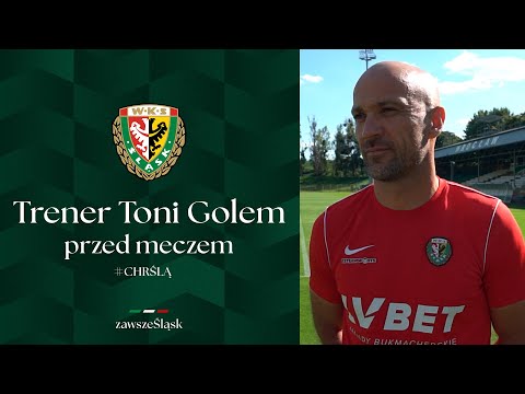 You are currently viewing Trener Toni Golem przed meczem #CHRŚLĄ