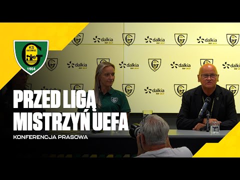 Read more about the article Konferencja prasowa przed meczami GieKSy w Lidze Mistrzyń UEFA (20.08.2025)
