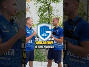 Read more about the article Kto rozda więcej voucherów na mecz z Genkiem… W 5 minut ⏰🤯 #football #lechpoznań #shorts