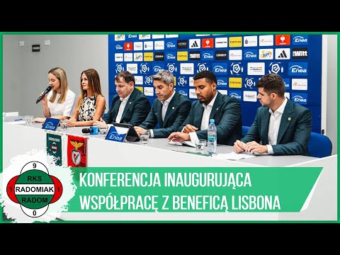 You are currently viewing Konferencja inaugurująca współpracę z Beneficą Lizbona w Akademii Radomiaka [RADOMIAK TV]