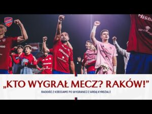 Read more about the article Radość z kibicami po zwycięstwie z Ardą