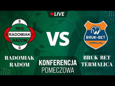 Read more about the article Konferencja prasowa po meczu Radomiak Radom – Bruk-Bet Termalica Nieciecza 1:1 [LIVE]