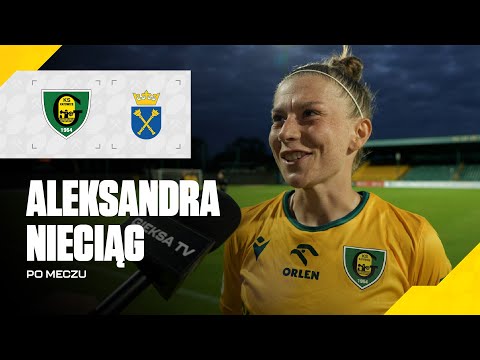 You are currently viewing Aleksandra Nieciąg po meczu GKS Katowice – KS Uniwersytet Jagielloński 2:0 (22.08.2025)