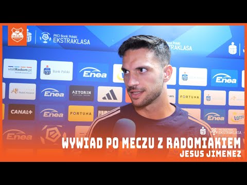 Read more about the article Jesus Jimenez po meczu w Radomiu.