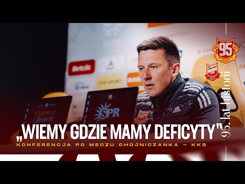 You are currently viewing Chojniczanka – KKS Kalisz 3:3 (konferencja | 23.08.2025)