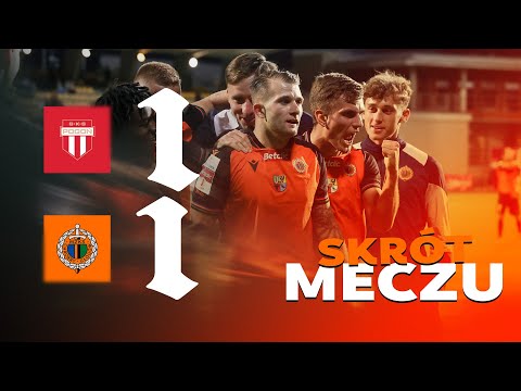 You are currently viewing Betclic 1 Liga: Pogoń Grodzisk Mazowiecki – Chrobry Głogów 1:1 | skrót