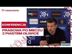 Read more about the article MYŚLĘ, ŻE TO ZASŁUŻONY WYNIK | Konferencja prasowa po meczu z Piastem Gliwice