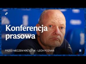Read more about the article KONFERENCJA PRASOWA | Trener Niels Frederiksen i Joao Moutinho przed meczem z KRC Genk