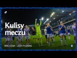 Read more about the article KULISY | Ważne zwycięstwo, chociaż awansu brak. Kulisy meczu KRC Genk – Lech Poznań 1:2
