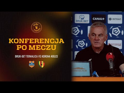 Read more about the article Konferencja po meczu Bruk-Bet Termalica – Korona Kielce 1:3 (30.08.2025 r.)