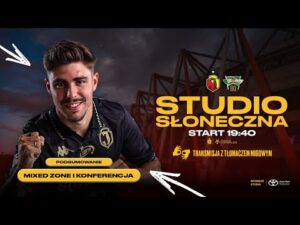 Read more about the article STUDIO SŁONECZNA Z TŁUMACZENIEM MIGOWYM: JAGIELLONIA – LECHIA GDAŃSK (PO MECZU)
