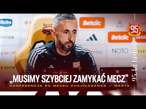 You are currently viewing Chojniczanka – Warta Poznań 2:1 (konferencja | 03.08.2025)