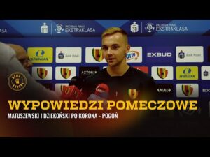 Read more about the article Matuszewski i Dziekoński po meczu Korona Kielce – Pogoń Szczecin 1:0 (13.09.2025 r.)