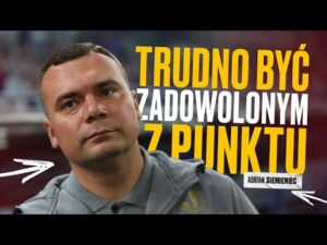 Read more about the article A. SIEMIENIEC: TRUDNO BYĆ ZADOWOLONYM Z PUNKTU. KONFERENCJA PO MECZU PIAST – JAGIELLONIA
