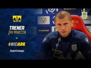 Read more about the article WIDZEW ŁÓDŹ – ARKA GDYNIA 2:0. TRENER PO MECZU