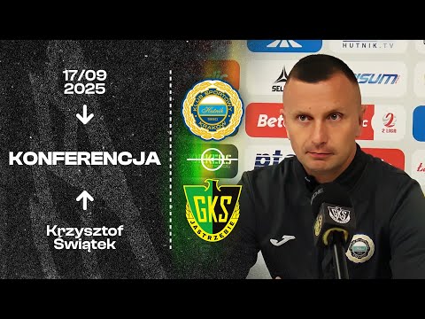 You are currently viewing [GKS TV] Krzysztof Świątek na konferencji prasowej po meczu Hutnik Kraków – GKS Jastrzębie