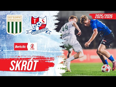 Read more about the article SKRÓT Olimpia Grudziądz – Podbeskidzie 2:1 Betclic 2 Liga