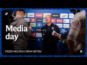 Read more about the article MEDIA DAY | Trener Niels Frederiksen przed meczem z Bruk-Betem Termalica Nieciecza