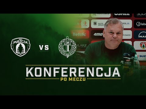 Read more about the article KONFERENCJA PRASOWA PO MECZU Z CHROBRYM GŁOGÓW | PUSZCZA TV