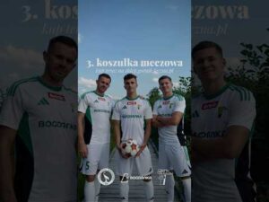 Read more about the article Trzecia koszulka meczowa jest już dostępna ⚪️🟢 #betclic1liga #football #zielonoczarni