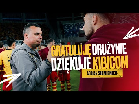 You are currently viewing A.SIEMIENIEC: GRATULUJĘ DRUŻYNIE, DZIĘKUJĘ KIBICOM. KONFERENCJA PO MECZU WISŁA – JAGIELLONIA