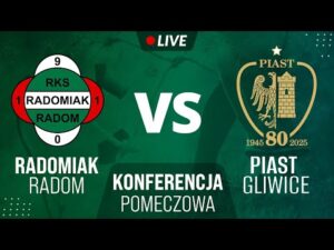 Read more about the article Konferencja prasowa po meczu Radomiak Radom – Piast Gliwice [LIVE]