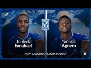 Read more about the article NEWS | Taofeek Ismaheel i Yannick Agnero piłkarzami Lecha Poznań
