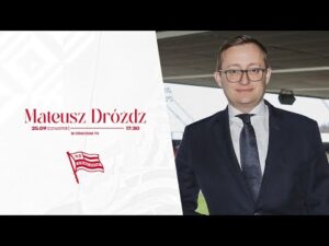 Read more about the article [STUDIO LIVE] Mateusz Dróżdż – prezes drużyny wicelidera Ekstraklasy