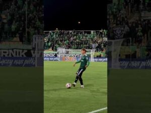 Read more about the article Debiut Michała Steszuka w pierwszej drużynie ✊🫡 #betclic1liga #zielonoczarni