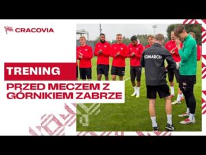 Read more about the article Trening Cracovii przed meczem z Górnikiem Zabrze | Urodziny, skrzynko/noga i intensywna gra