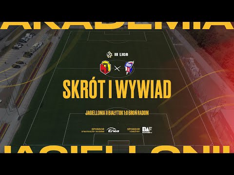 Read more about the article [BETCLIC 3.LIGA] Jagiellonia II Białystok 1:0 Broń Radom. Skrót i wywiad
