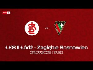 Read more about the article TRANSMISJA LIVE | 10. KOLEJKA BETCLIC 2. LIGI | ŁKS II ŁÓDŹ – ZAGŁĘBIE SOSNOWIEC