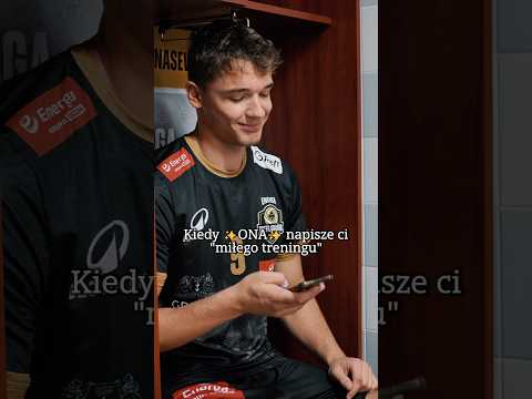 Read more about the article Kiedy w Dzień Chłopaka ✨ONA✨ napisze ci „miłego treningu” | Energa Trefl Gdańsk #Shorts