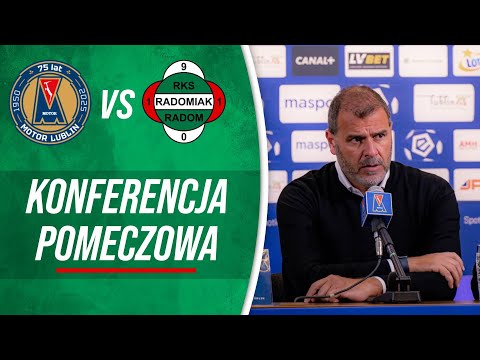 Read more about the article Konferencja prasowa po meczu Motor Lublin 2:2 Radomiak Radom [RADOMIAK.TV]