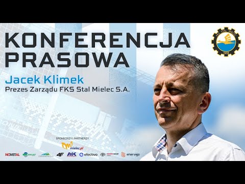You are currently viewing KONFERENCJA | Jacek Klimek – Prezes Zarządu FKS Stal Mielec