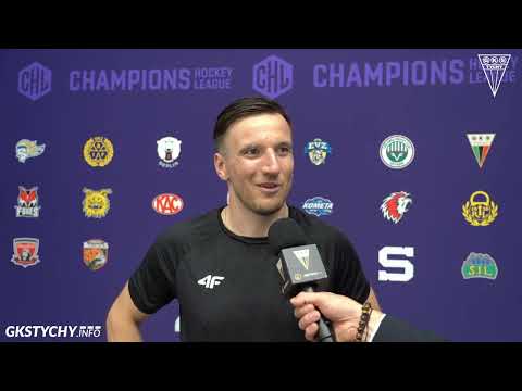 You are currently viewing ” Zostawiliśmy na lodzie wszystko” – Bartłomiej Pociecha po meczu GKS Tychy – Frölunda 1:3